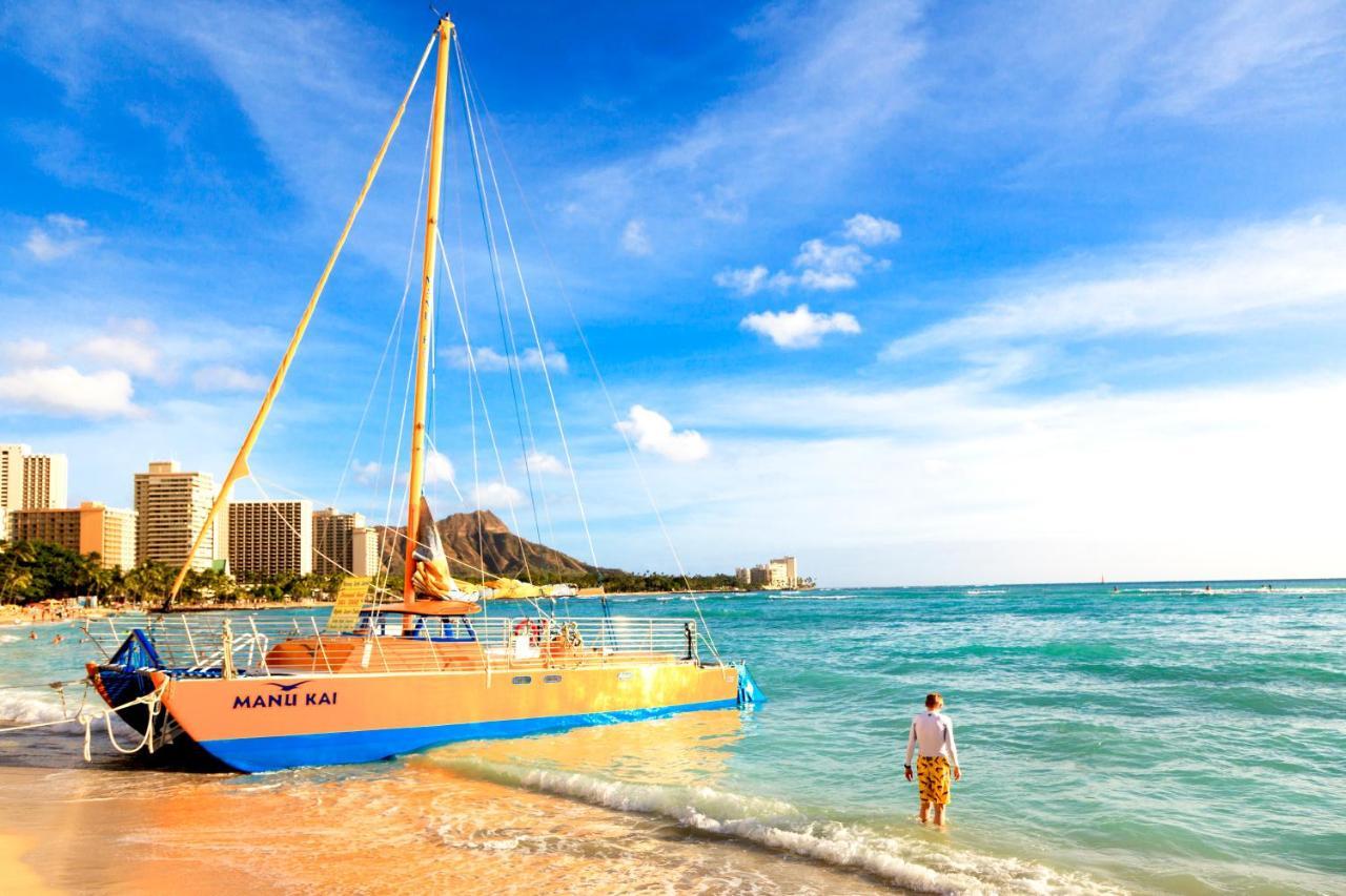 Waikiki Escapade Mountain Views Condo, Steps To Beach With Parking Perk Honolulu Buitenkant foto